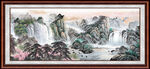 国画山水画 