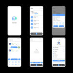 对讲APP页面UI设计图片