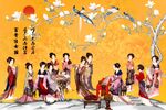 仕女图 