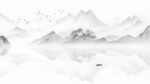 意境山水背景