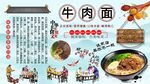 牛肉面背景墙