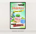 多肉盆栽DIY海报