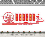 廉洁校园文化墙
