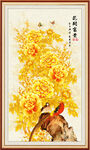 金色牡丹