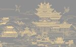 新中式背景墙 