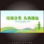 垃圾分类展板