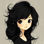 q版女孩头像