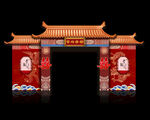 中式婚礼拱门