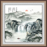 山水画