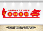 丝路精神宣传文化墙