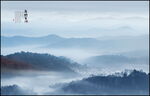 水墨山