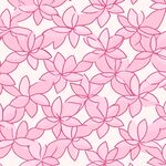 粉红花朵底纹