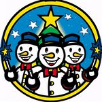 雪人卡通logo