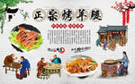 烤羊腿
