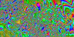 炫彩流体艺术画