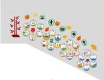 二十四节气楼梯文化