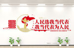 人民代表文化墙