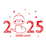 2025蛇卡通图片