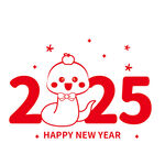 2025蛇卡通图片