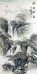 流水生财挂画
