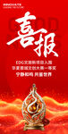 喜报海报