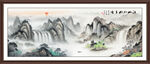 办公室山水装饰画