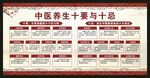 中医养生知识宣传栏