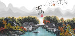 山水画山水