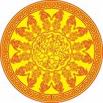 凤纹 凤凰 回形纹 传统纹样 