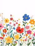 小碎花插画