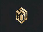 金色现代建筑logo