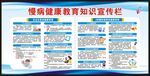 慢病健康教育宣传栏