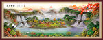 山水画山水风景