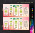 儿童健康知识宣传栏