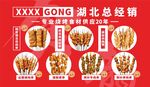 烤串海报