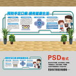医院文化墙 手足口病