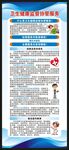 卫生监督协管服务展架