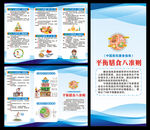 中国居民膳食指南三折页