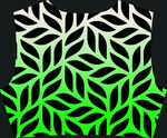 渐变定位花
