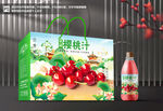 樱桃汁包装 车厘子汁礼盒
