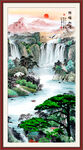 玄关山水画
