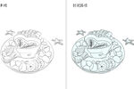 甜品 矢量图