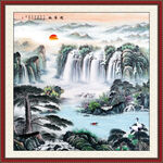 山水风水画