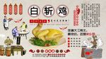 白斩鸡背景墙