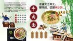 牛肉面背景墙