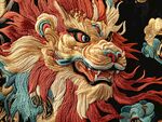 苏绣龙袍