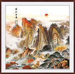 国画山水