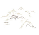 矢量点阵山