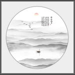 玄关山水画