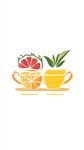 新鲜水果茶logo